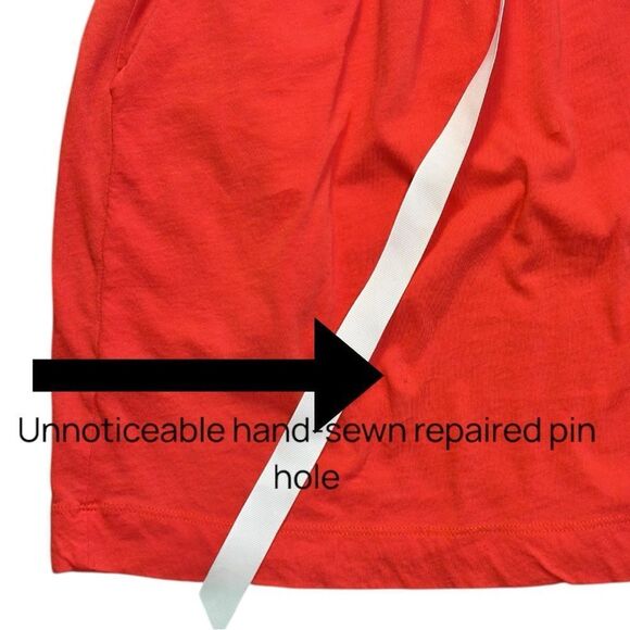 Silence + Noise Orange- Red Dolman Sleeve Mini Sundress Sz S - Picture 12 of 12